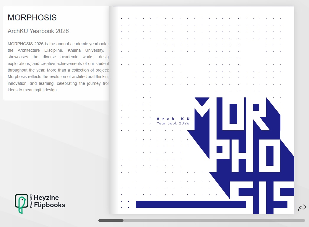 Morphosis : ArchKU Year Book 2026